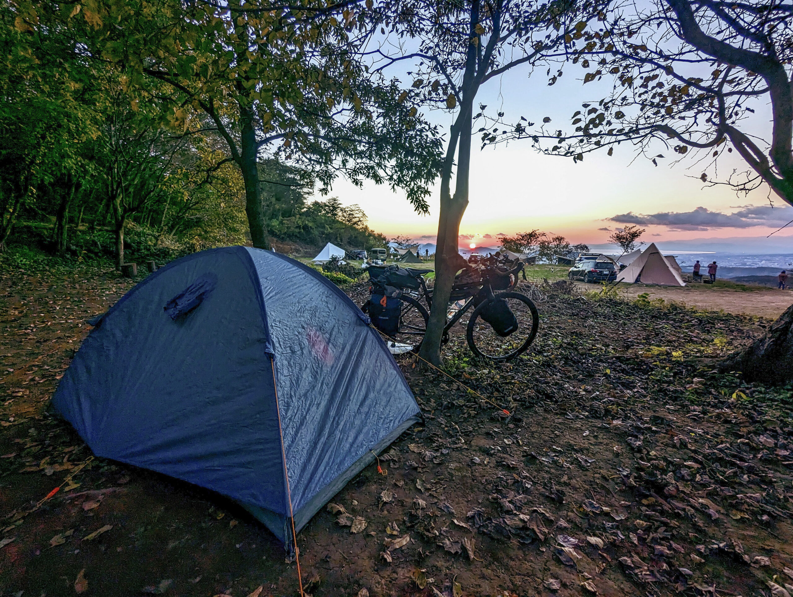 Lanshan 1】夏の自転車キャンプ旅用に新しいテントを導入 Lanshan 1
